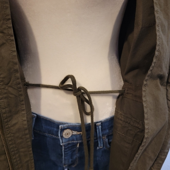 OLD Navy Military Field Style Army Green Jacket Size S - Picture 10 of 16